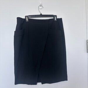 Ann Taylor Loft Skirt, Black Size 12